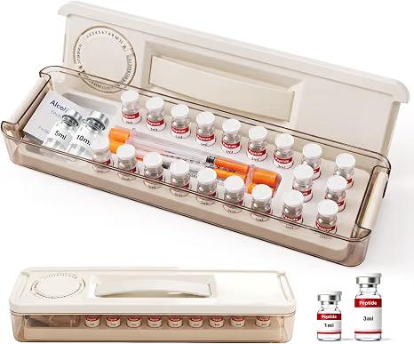 Compact Vial Storage Case